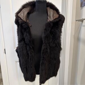 Andrew Marc Black Teddy Jacket